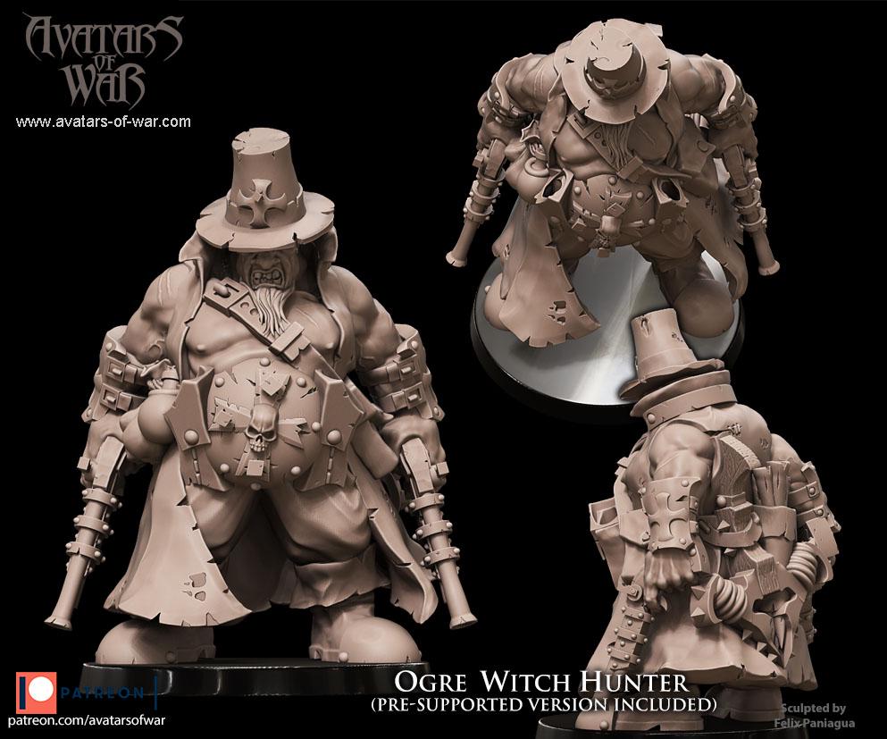 Ogre Witch Hunter Hero