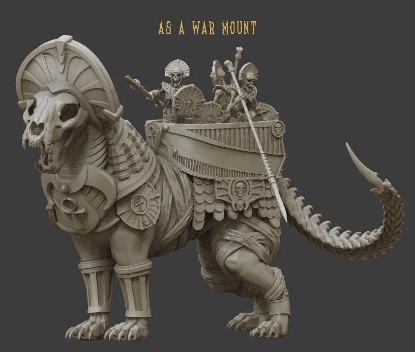 Undead Monstrous Infantry & Creature Options