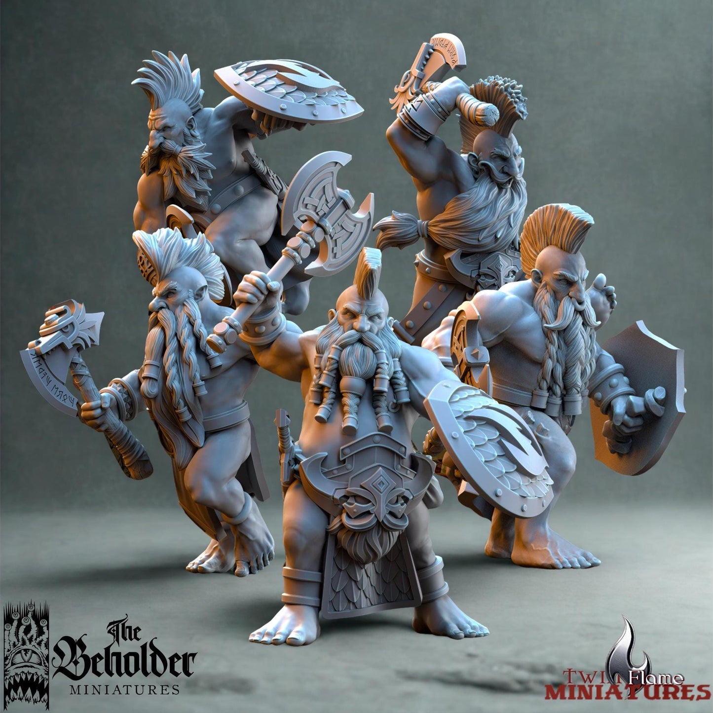 Slayers of the Molten Core Regiment with Command Group