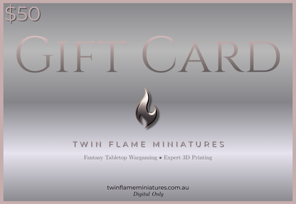 Twin Flame Gift Cards