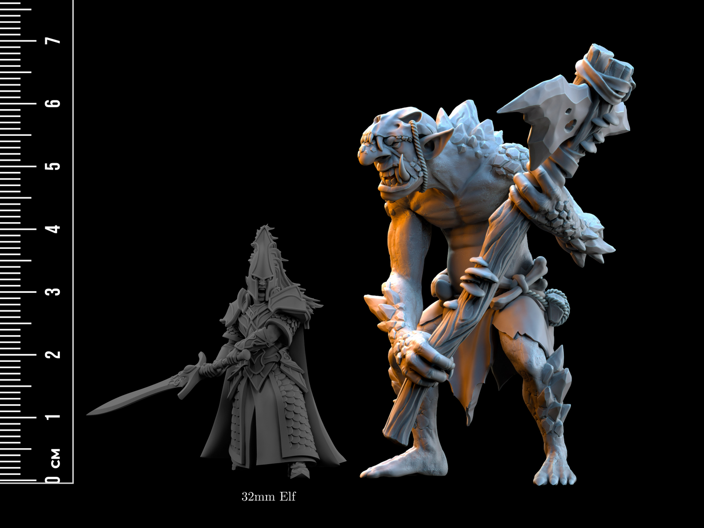 5 Rock Trolls | Monstrous Infantry