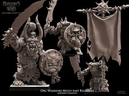 Orc Warriors Multi-Part Regiment