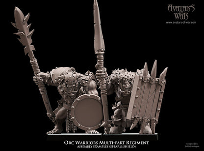 Orc Warriors Multi-Part Regiment