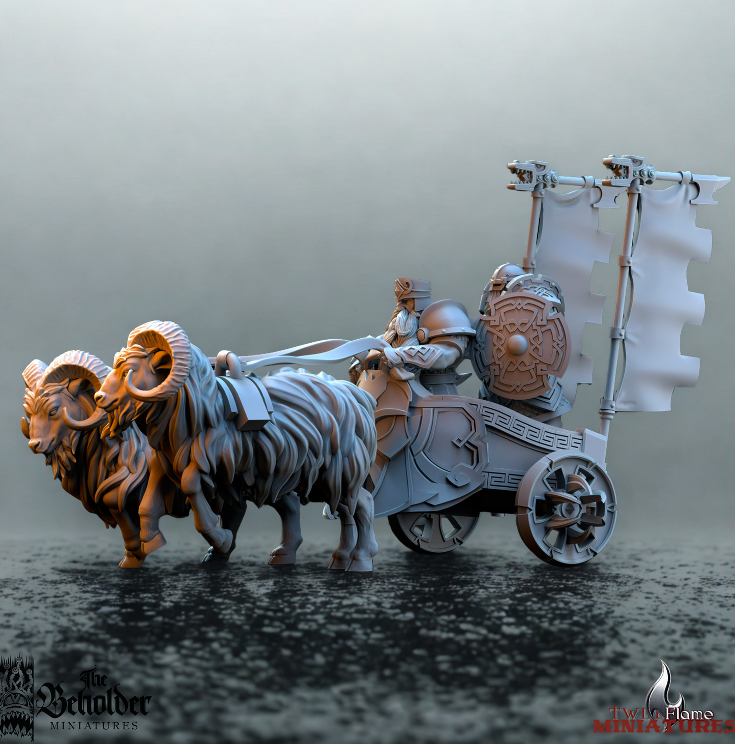 Dwarf Ram War Chariot