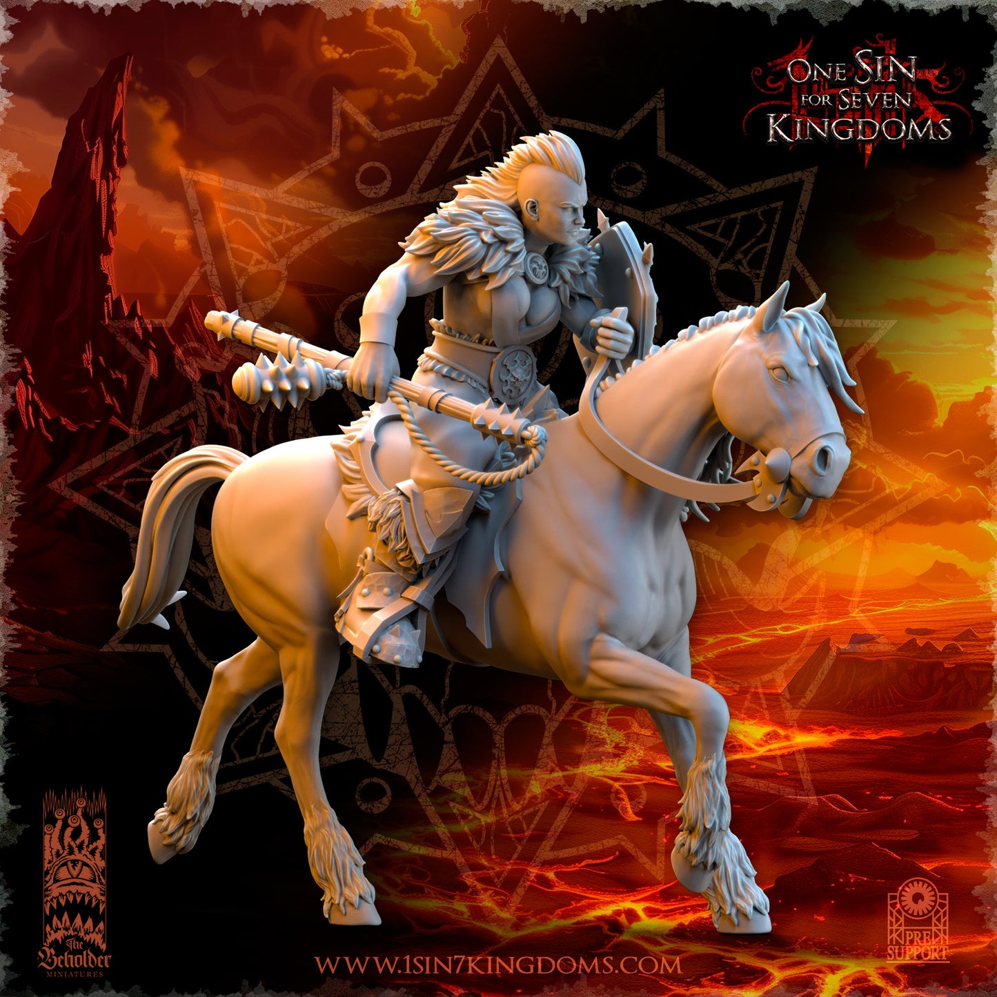 Realms Of Mayhem Barbarian Riders