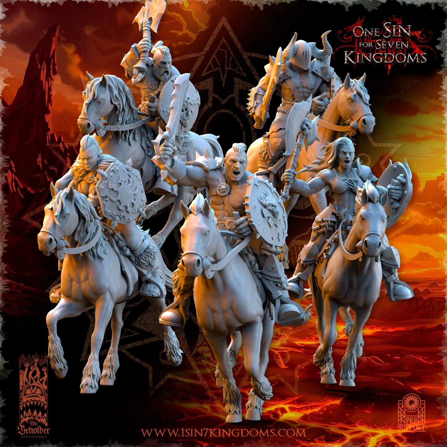 Realms Of Mayhem Barbarian Riders