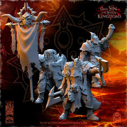 Realms Of Mayhem Warriors Command Group