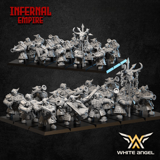 Infernal Empire Dwarven Blackpowder Artillery - Guns