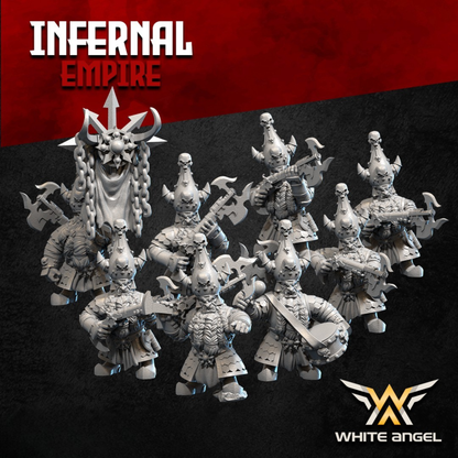 Chaos Dwarves Infernal Whistle Regiment
