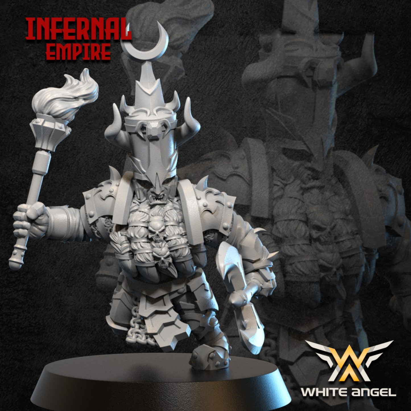 Chaos Dwarf Commander of the Infernal Empire