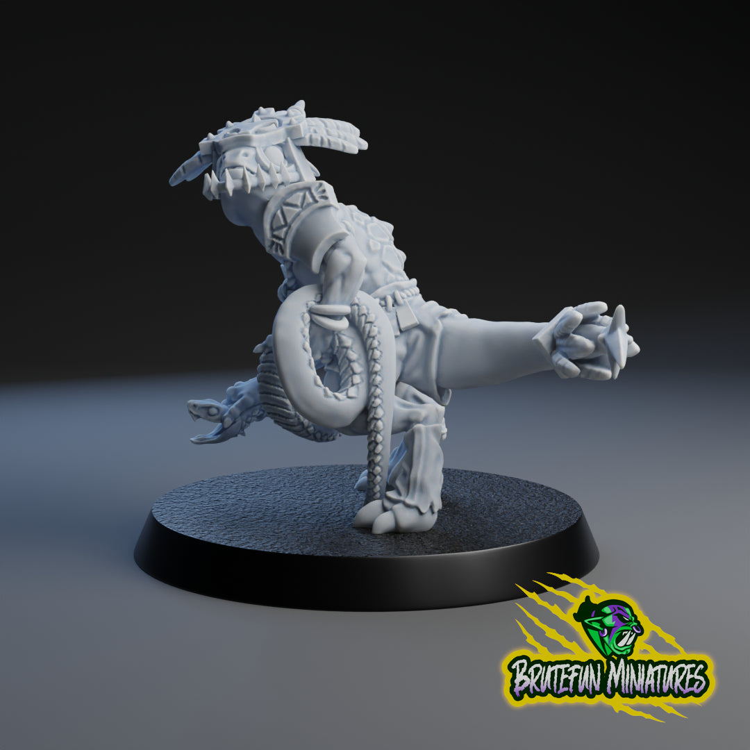 Football Lizard Fantasy Football Little Lizard Famous Player 2 – Twin Flame Miniatures
