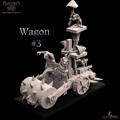 Grotling Battle Wagons | Artillery & War Machine Regiment