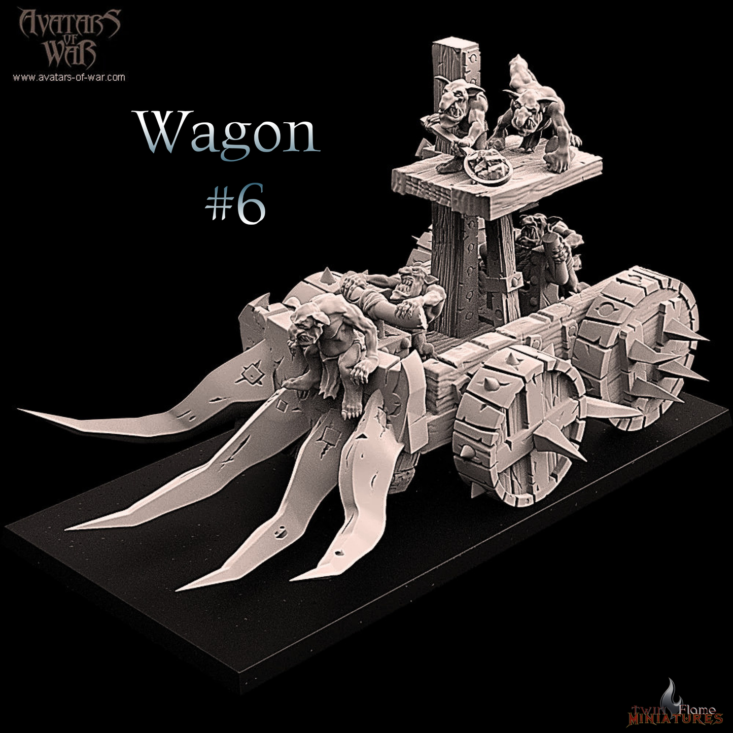 Grotling Battle Wagons | Artillery & War Machine Regiment