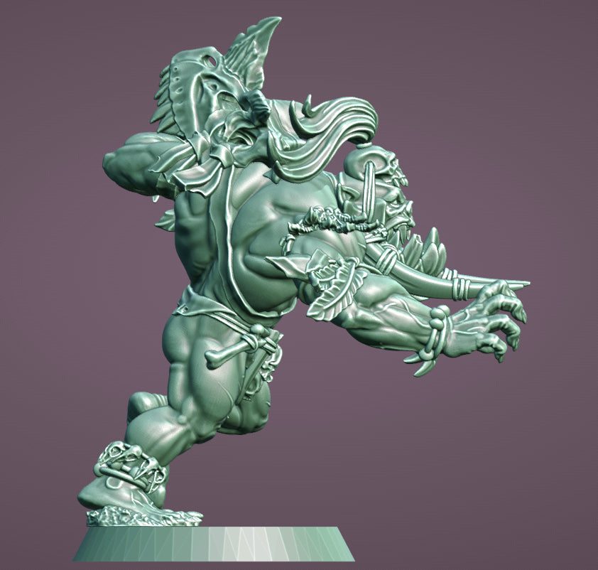 Fantasy Football Savage Orc Star Blitzer