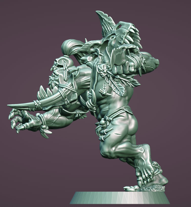 Fantasy Football Savage Orc Star Blitzer